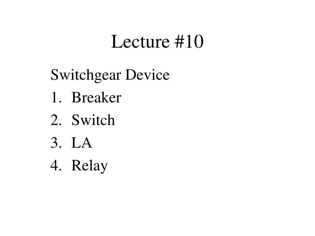 PPT - Lecture #10 PowerPoint Presentation, free download - ID:4484756