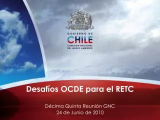 desaf os ocde para el retc