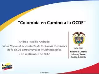 colombia en camino a la ocde