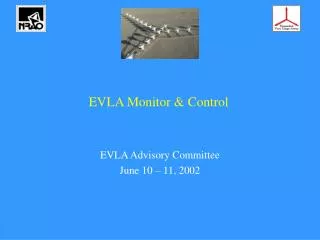 EVLA Monitor &amp; Control