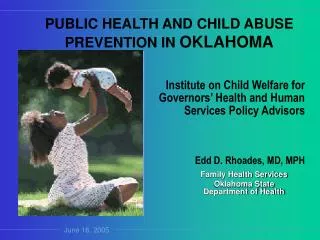 Family Health Services Oklahoma State Department of Health