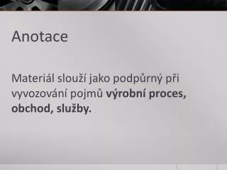 anotace