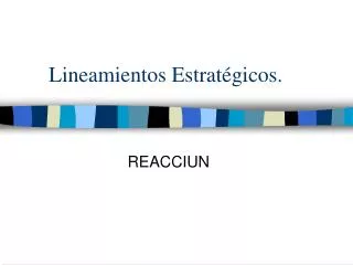 lineamientos estrat gicos