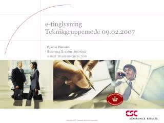 e tinglysning teknikgruppem de 09 02 2007