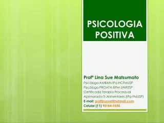 psicologia positiva