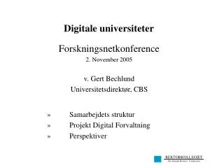 digitale universiteter