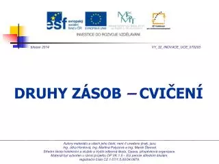 druhy z sob cvi en