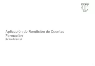 aplicaci n de rendici n de cuentas formaci n gui n del curso