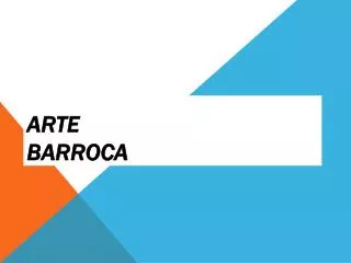 arte barroca