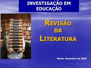 r evis o da l iteratura