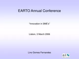 EARTO Annual Conference