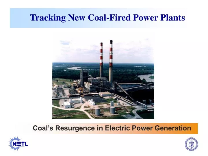 tracking new coal fired power plants