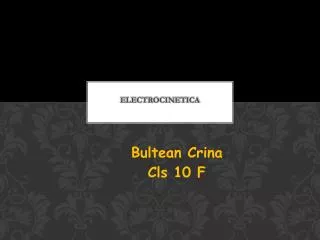 electrocinetica