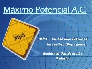 m ximo potencial a c