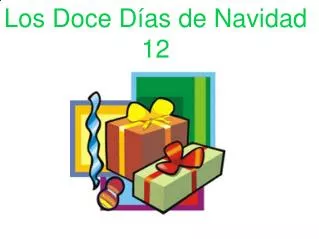 los doce d as de navidad 12