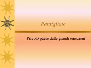 pantigliate