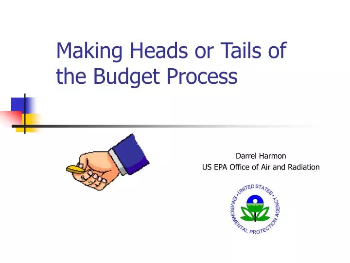 making heads or tails of the budget process