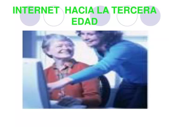 internet hacia la tercera edad