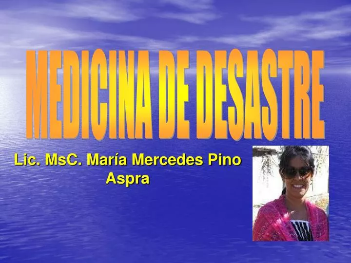 lic msc mar a mercedes pino aspra