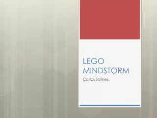 lego mindstorm