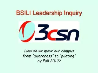 BSILI Leadership Inquiry