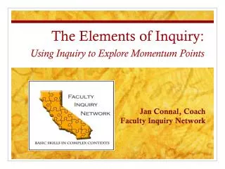 The Elements of Inquiry: Using Inquiry to Explore Momentum Points