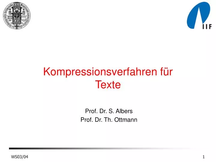 kompressionsverfahren f r texte