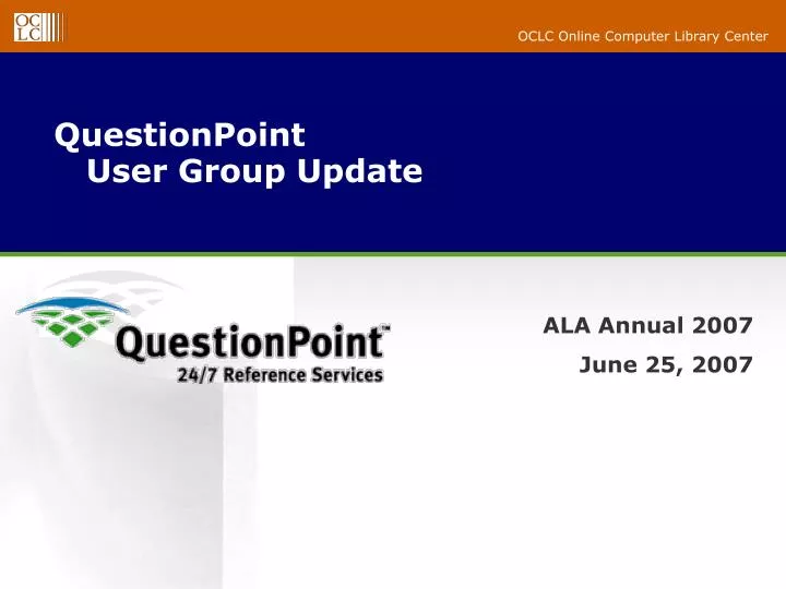 questionpoint user group update