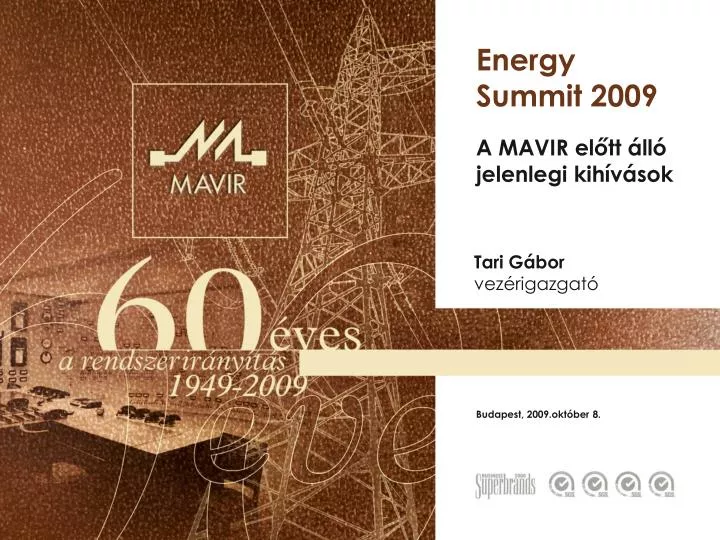 energy summit 2009