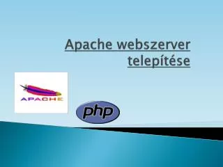 apache webszerver telep t se