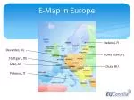 E-Map in Europe - slide 1