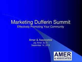 Amer &amp; Associates
