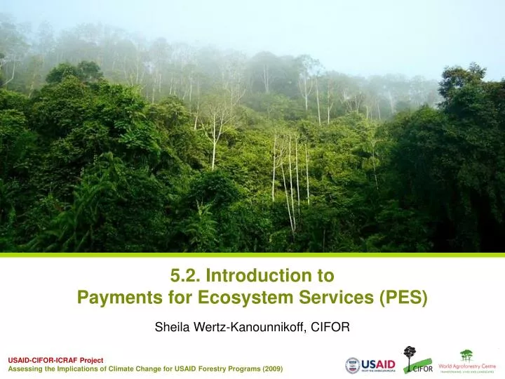 5 2 introduction to payments for ecosystem services pes