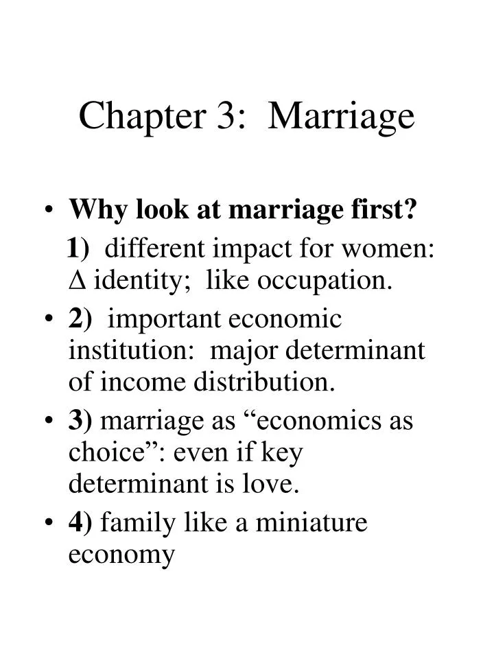 chapter 3 marriage