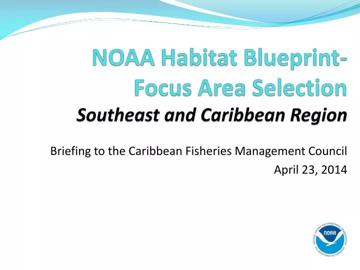 noaa habitat blueprint focus area selection southeast and caribbean region