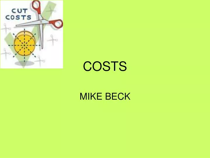 costs