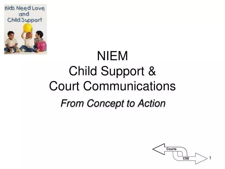 niem child support court communications