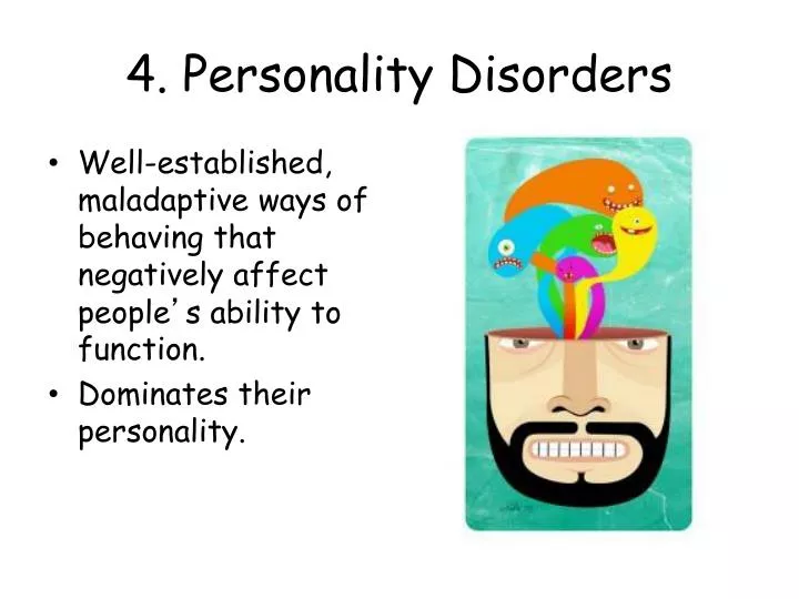 4 personality disorders