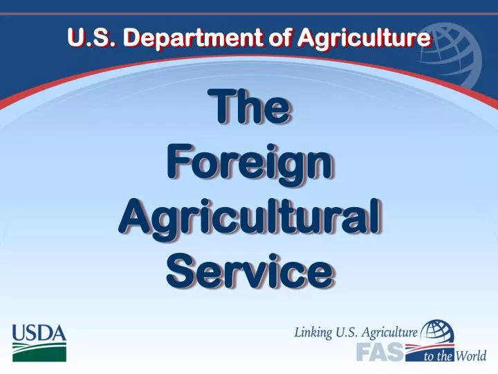 u s department of agriculture