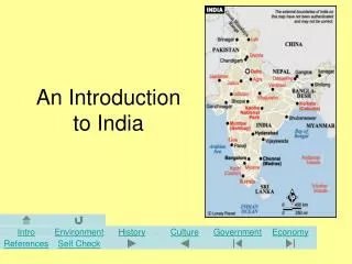 An Introduction to India
