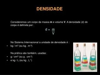 densidade