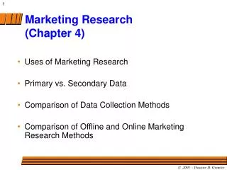 Marketing Research (Chapter 4)