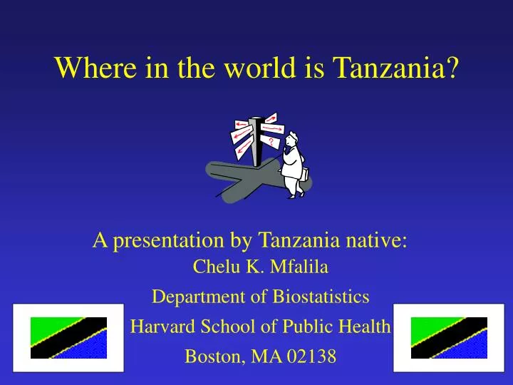 where in the world is tanzania