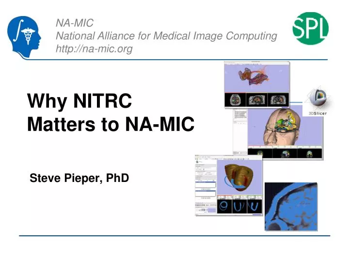 why nitrc matters to na mic