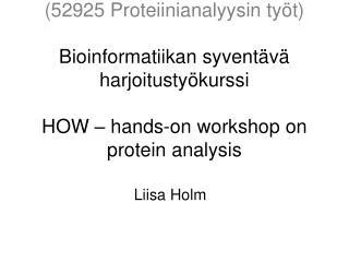 Liisa Holm