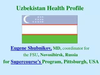 Uzbekistan Health Profile