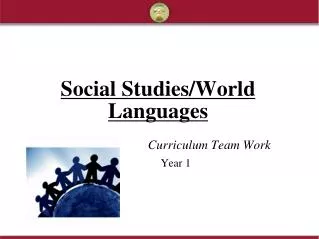 Social Studies/World Languages
