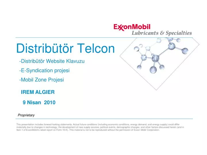 distrib t r telcon