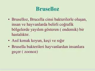 bruselloz