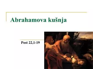 abrahamova ku nja
